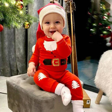 Strój Mikołaja dla niemowlaka Moocha