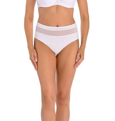 Figi z wysokim stanem Vera Teyli - biały