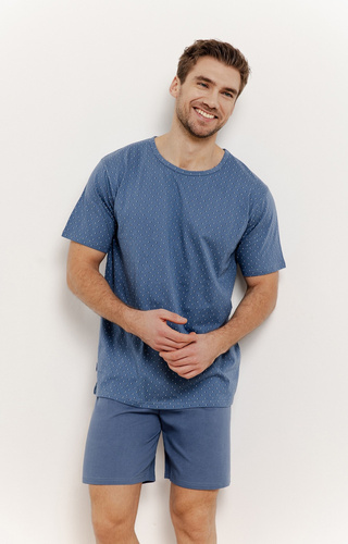 Piżama męska 3402 Nick Taro -jeans