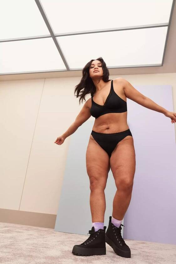 Figi Damskie Body Adapt Twist High leg Sloggi- black