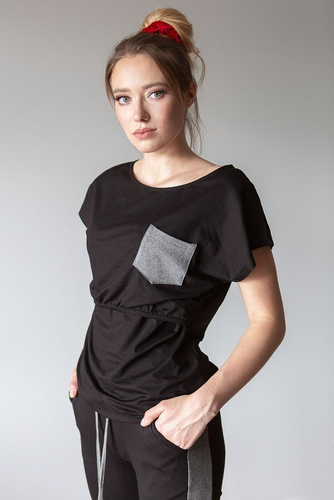 Komplet dresowy 504 MIRACLE- czarny