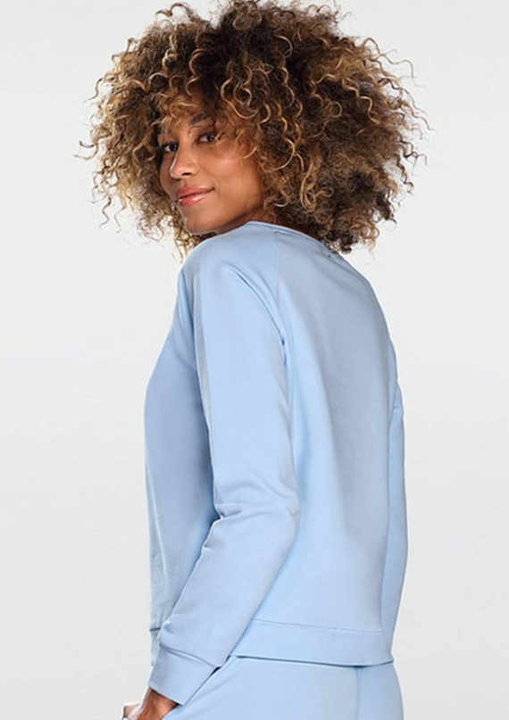 Bluza dresowa Wenezja Dkaren - błękit