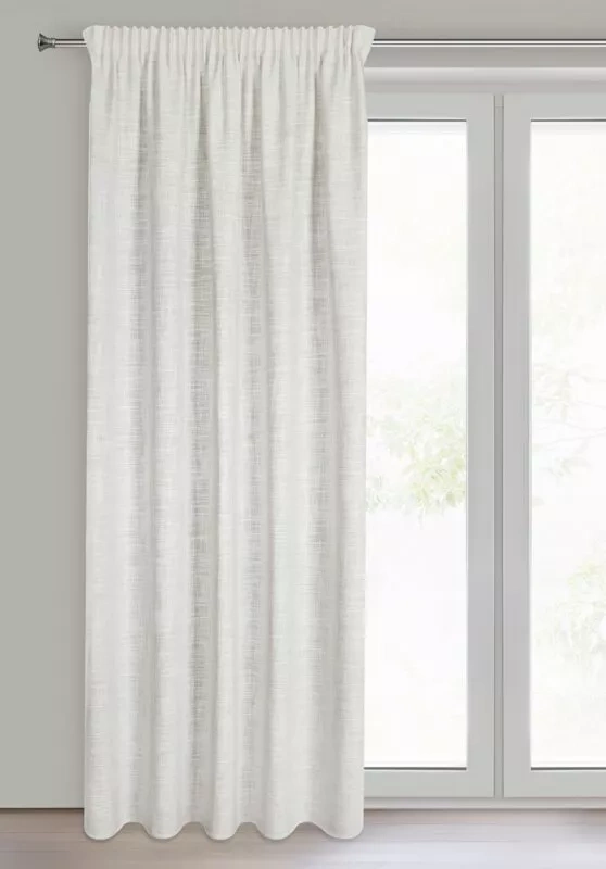 Zasłona na taśmie Rosi Eurofirany beżowy