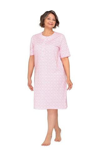 Koszula nocna damska 263 Basia I  Martel różowa