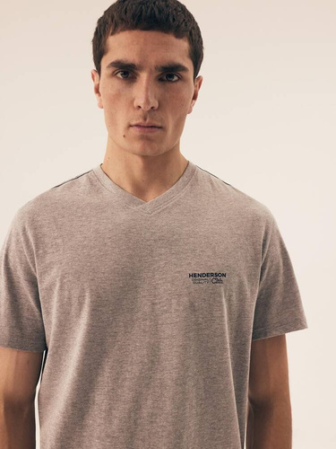 Piżama Męska 42618 Dorm Henderson -szary