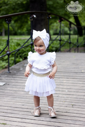 Body na ramiączkach 071KR Princess Marija - biały