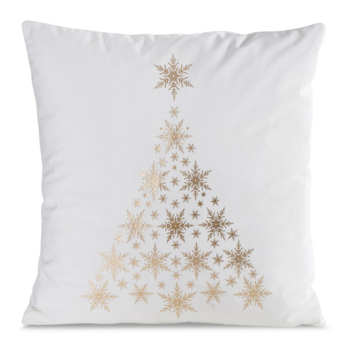 Poszewka świąteczna choinka Joy 5 Eurofirany biały  