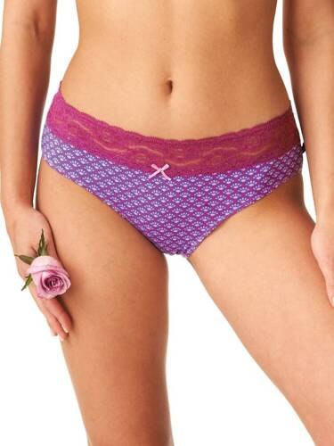 Figi damskie LPC 529   2-pak Key  fioletowy wrzosowy