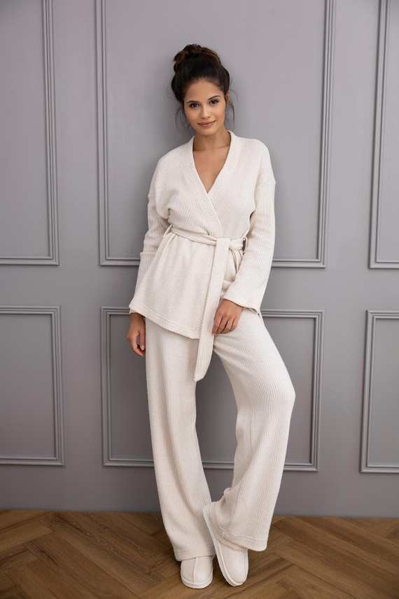 Sensis Journey – piżama damska Homewear z kopertową bluzą