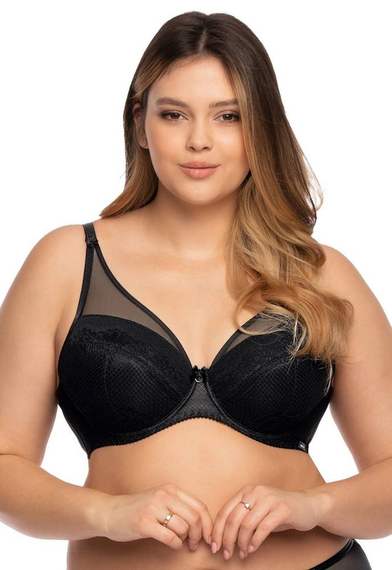 Biustonosz Full Cup Casilda  Big  Nipplex czarny