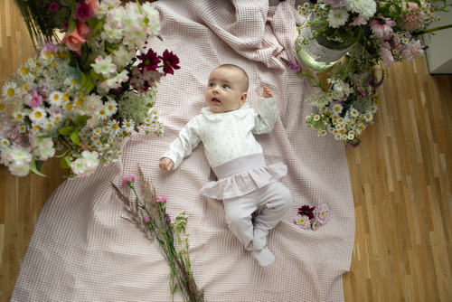 Body rozpinane Charlotte Pinokio - ecru