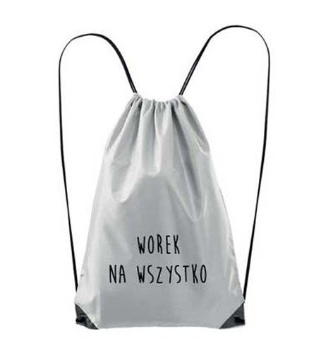 Worek "CIĘŻKO MI" Moocha biały