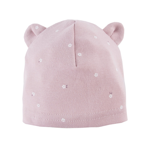 Czapka niemowlęca z uszkami 3-pak Good Day Eevi - różowy