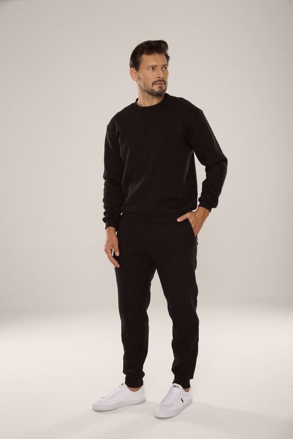 Bluza męska dresowa 813 Indigo Forex - czarny