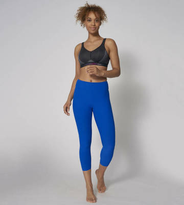 Triaction cardio cloud Biustonosz sportowy w fasonie racerback - black