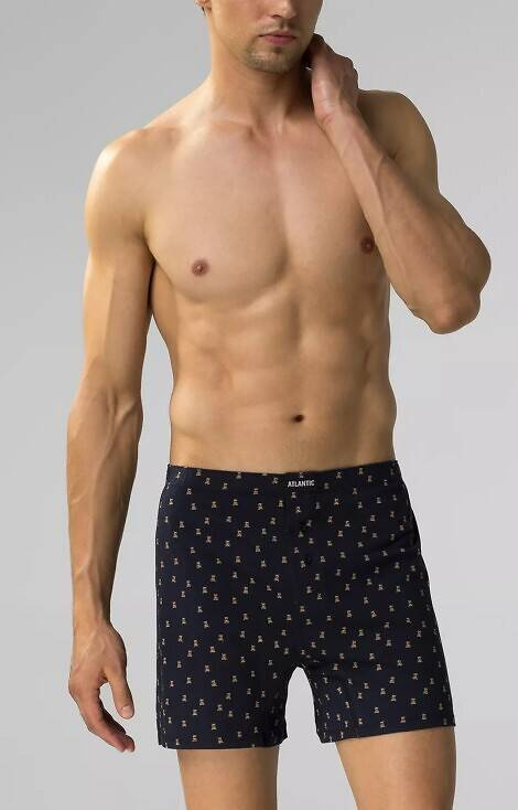 Bokserki męskie 2MBX-063 A'2 Atlantic -granatowy