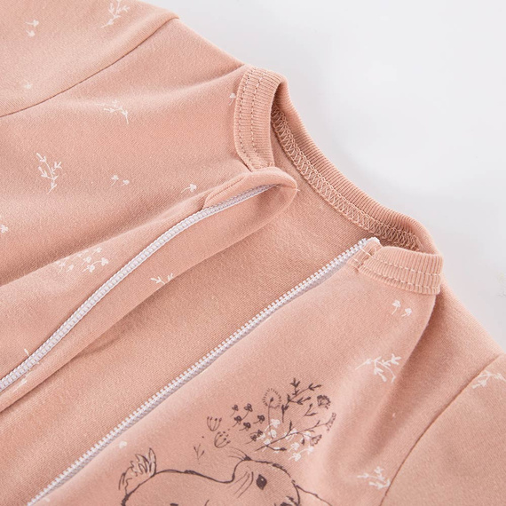 Pajac niemowlęcy z zamkiem Bloom Eevi - beżowy