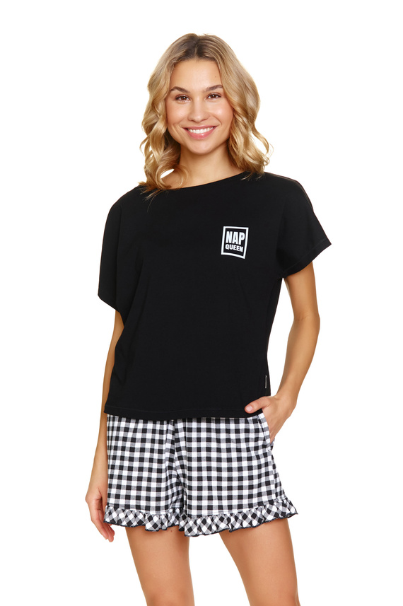 PM.7213 Piżama Damska Doctor Nap - black