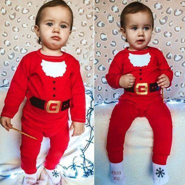 Strój Mikołaja dla niemowlaka Moocha