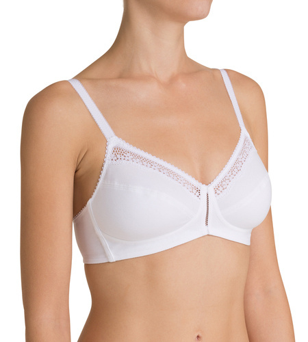 Biustonosz miękki Cotton Beauty N Triumph- white