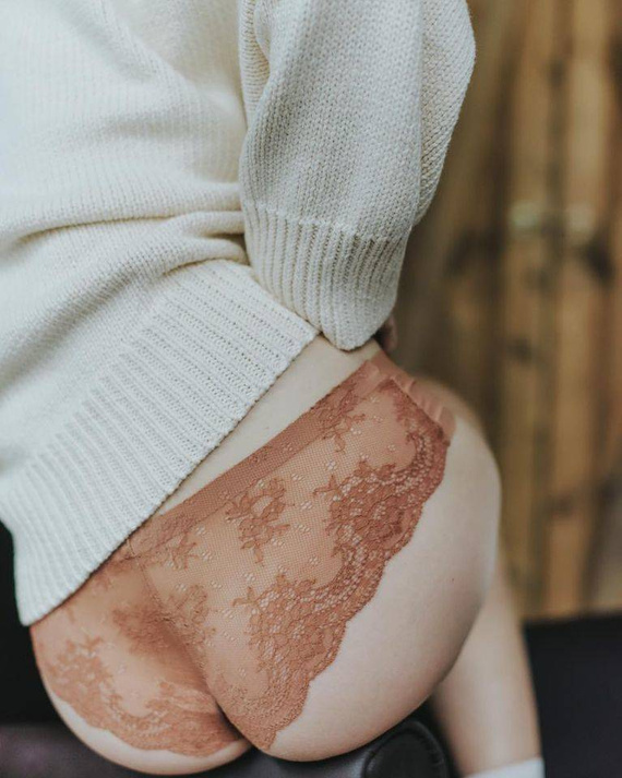 Figi damskie Tanga Panty Julimex - carmel