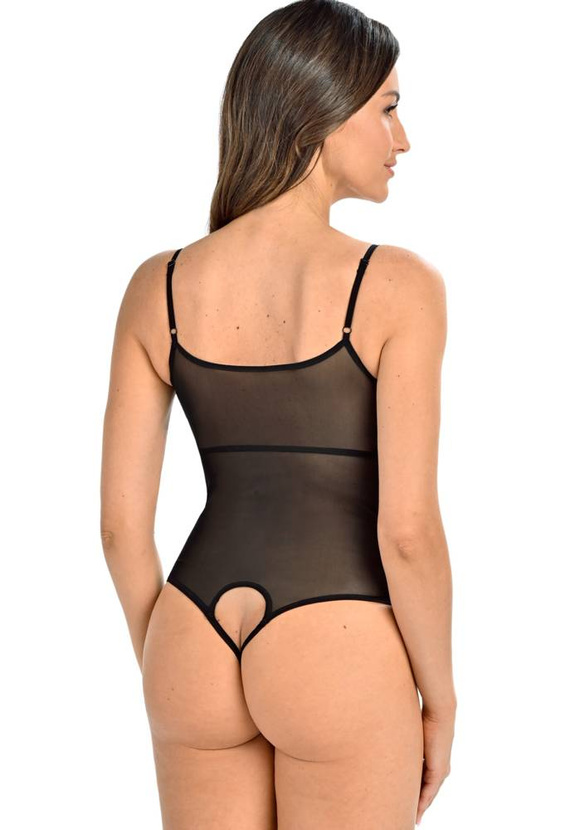 Body damskie na ramiączkach Lily Teyli - czarny