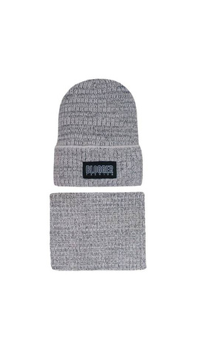 44-536 Komplet Dziecięcy Czapka + Komin a AJS mix-kolor