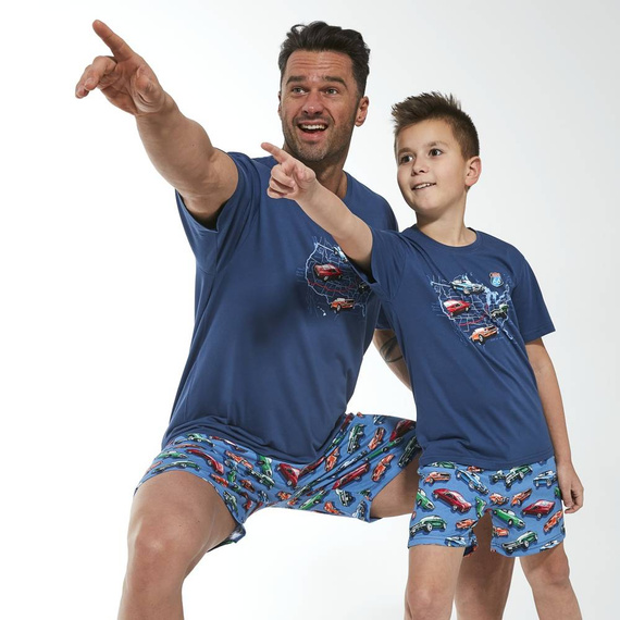 Piżama chłopięca 789/103, 790/103 Route Cornette jeans