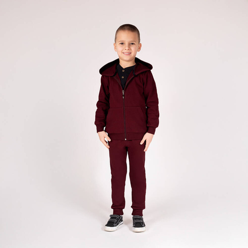 Bluza dresowa 169540 Nicol - bordowy