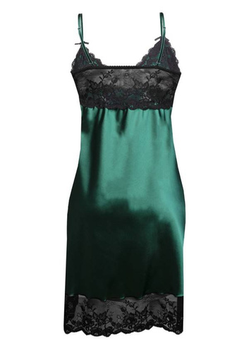 Halka satynowa Deyla DKaren zielony 