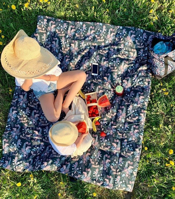 Koc piknikowy / Mata do zabawy Ornithology Makaszka