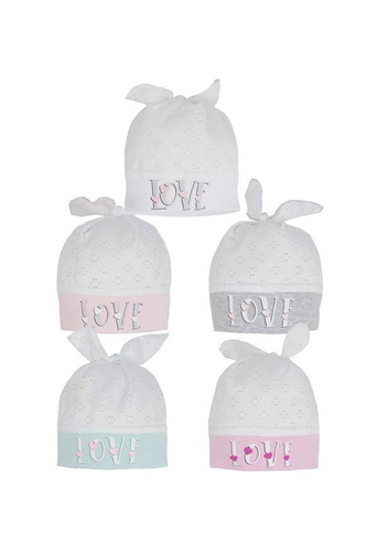 44-268  Czapka Dziecięca  AJS mix-kolor