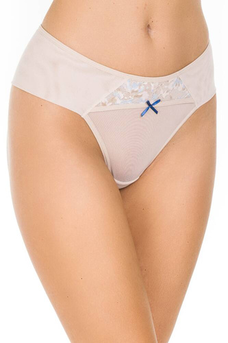 Figi damskie brazyliany 19107 Sky beżowy 