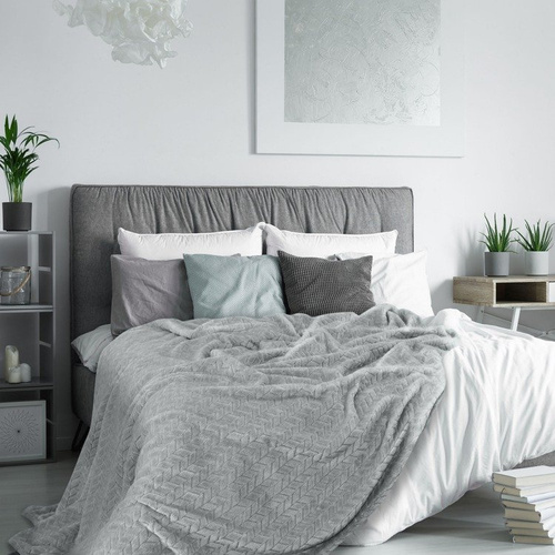 Koc CINDY Designe91 - kremowy