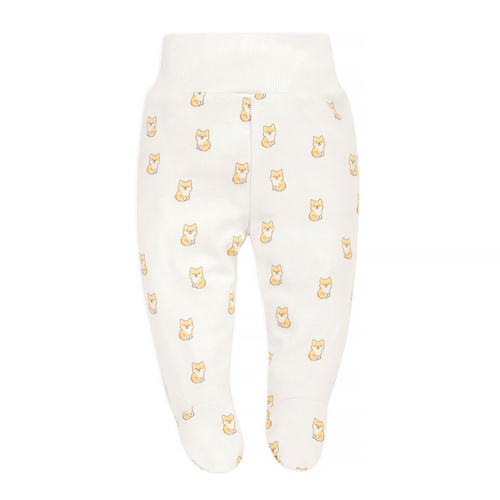 Półśpiochy niemowlęce Lovely Day Pinokio - ecru pieski