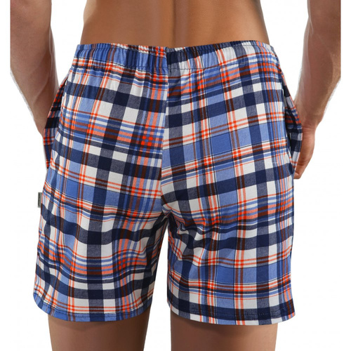 Spodnie piżamowe Milo 2 Sesto Senso kratka 06 chaber