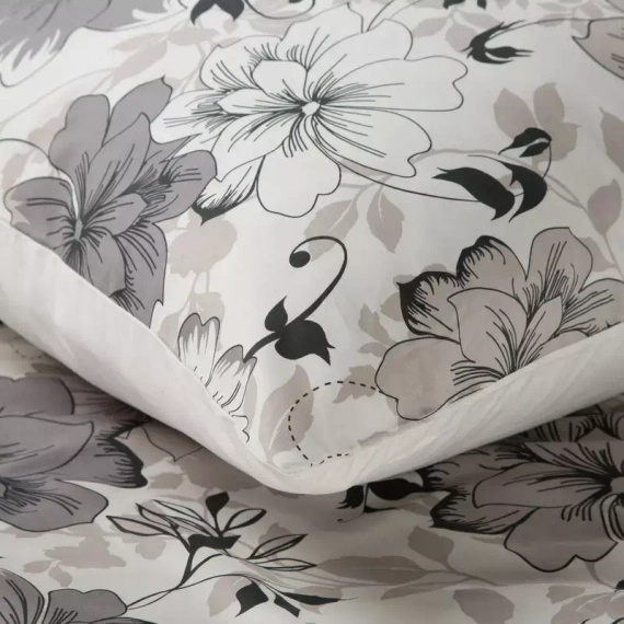 Pościel satynowa Spring 09 Kwiaty Eurofirany biały