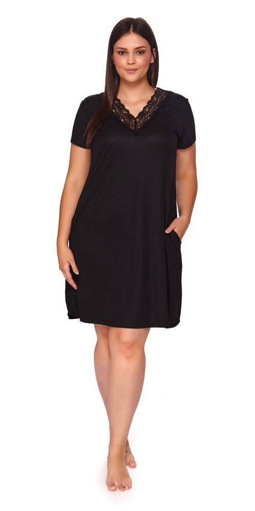 TM.9947 Koszula Nocna Doctor Nap - black