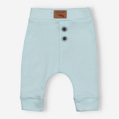 Spodnie prążkowane Lagarto Verde - niebieski