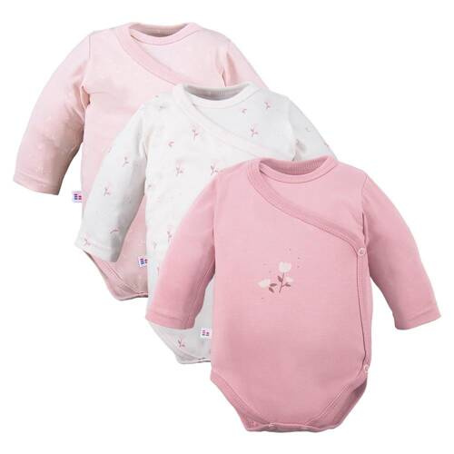 Body kopertowe Petite 3-pak Eevi - kwiatki
