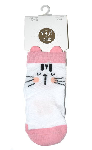 Skarpetki dla dziewczynki SK-72 GIRL 3D YO! mix kolor