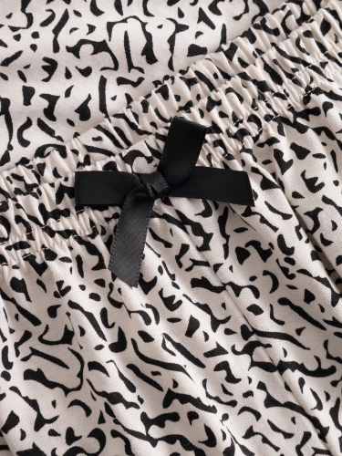 Piżama damska rozpinana About Style Long Momenti Per Me beige