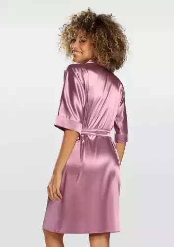 Podomka damska satynowa 100 Dkaren - wrzos