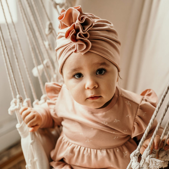 Sukienka z długim rękawem Bloom Eevi - beżowy