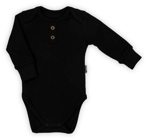 163547 Magia Świąt Body z długim rękawem Nicol - czarny