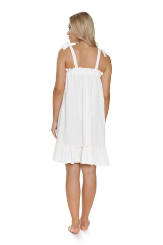 Koszula Nocna z lnem 5309 Doctor Nap - natural