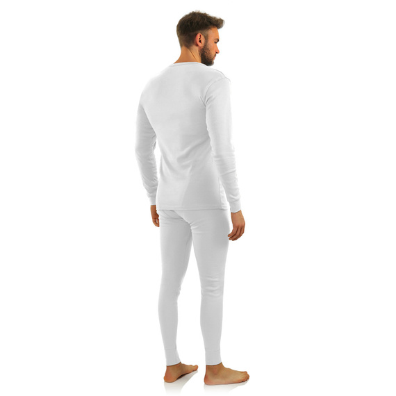 114 Kalesony męskie bawełniane Sesto Senso - biały