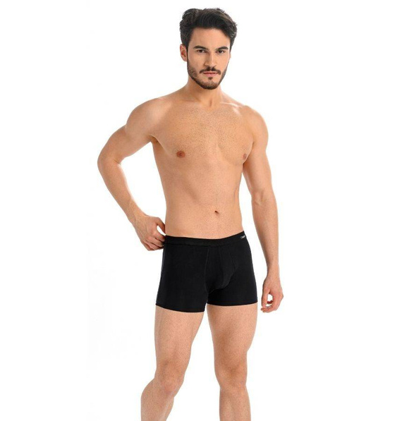 Zestaw Męski Bokserki I Podkoszulek Deli Teyli -czarny