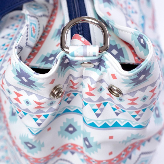 Torba ze skóry ekologicznej Secret Garden - Makaszka