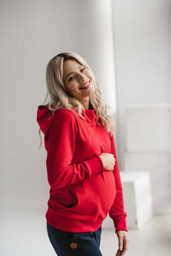 Bluza do karmienia Milk Please Milk&Love czerwony